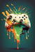 Quadro Colorido Gamer