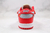 Nike Dunk Low x Off White 'University Red' na internet