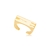 Anel Liso Letra M