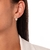 Brinco Argolinha Detalhado com 3 pingentes gota Liso - comprar online