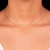 Choker Cordão Baiano Fino Liso - comprar online