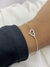 Pulseira Coração Cravejado