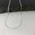 GARGANTILHA LAMINADA 3mm 40cm