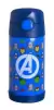 GARRAFA INFANTIL CLICK COM CANUDO VINGADORES - MARVEL - Apaixonadosporpresentes