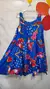 VESTIDO VISCOLINHO AZUL - loja online