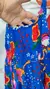 VESTIDO VISCOLINHO AZUL - Clara Flor Kids