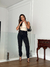 Calça Jeans Preta Estonada Lana
