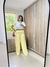 Conjunto Calça e Cropped Transpassado - TILLIT