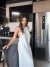 Vestido Longo Com Amarração No Pescoço na internet