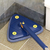 Esfregão Triangular Mop De Limpeza Ajustável Giratória 360° - MINEIROTECH