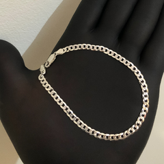 Pulseira elo grumett 4,5mm