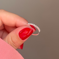 Anel estilo aparador zircônia - comprar online