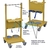Trolley for Sedation Devices with Support for Cylinders 7.0 L / 10.0 L - Aklimper Store a melhor loja online de Móveis e Equipamentos Hospitalares, Móveis Odontológicos, Móveis para Estética, Móveis Veterinários