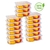 ￼Kit 15 Potes 1 Litro Transparentes BPA Free Organizador de Alimentos Marmita