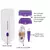 Depiladora recargable usb 2 en 1 - Electro online