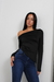 Remera pico frunces modal soft