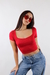 Top modal cuello pentagono