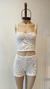 Short crochet rayado - comprar online