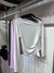 Remera pico con vivo y frunces emporio en internet