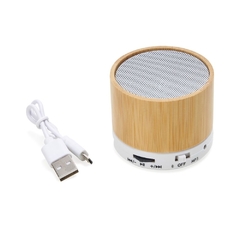 Caixa de Som Multimídia Bambu Cod Cs034 - Omin Brindes