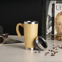Caneca Bambu 500ml Cod Ct046 - comprar online