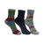Kit 3x1 Meia Masculino Cano Curto Infantil