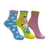 Kit 3x1 Meia Menina Cano Curto Infantil