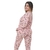 Pijama Floral Longo Aberto Feminino Mardelle