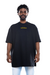 Camiseta Oversized Preta Genres Tech House - Loja Amantes de Eletronico