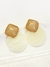 Brinco resina marmo - NUDE - comprar online