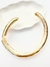 Choker grossa metálica - DOURADO - comprar online