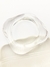 Bracelete quadrado transparente - TRANSPARENTE - comprar online