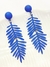 Brinco fosco folha fosca - AZUL - comprar online