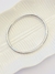 Bracelete polido fechado - PRATA