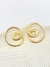 Brinco vazado orgânico - DOURADO - comprar online