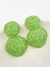 Brinco palha bolas - VERDE - comprar online