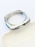 Bracelete quadrado metálico - PRATA - comprar online