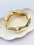 Bracelete ondulado grossinho - DOURADO - comprar online