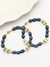 Conjunto pulseira contas - atelier - AZUL - comprar online
