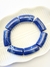 Pulseira contas resina - MARINHO - comprar online