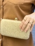Clutch cintilante dourada - DOURADO na internet
