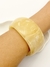 Bracelete resina grossinho marmo - NUDE na internet