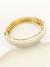 Bracelete marmorizado esmaltado - MARFIM - comprar online