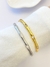 Bracelete zircônia estrelas - DOURADO na internet