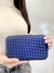 Clutch quadrada tressê - MARINHO na internet