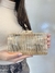 Clutch metálica riscadinha - DOURADO na internet