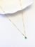 Colar cristal gota - atêlie - D. VERDE - comprar online