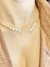 Choker detalhes gotas zircônia - DOURADO na internet