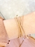 Colar ou pulseira couo legítimo - atêlie - NUDE - MICMIC Acessórios