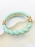 Bracelete torçido resina - AQUA - comprar online